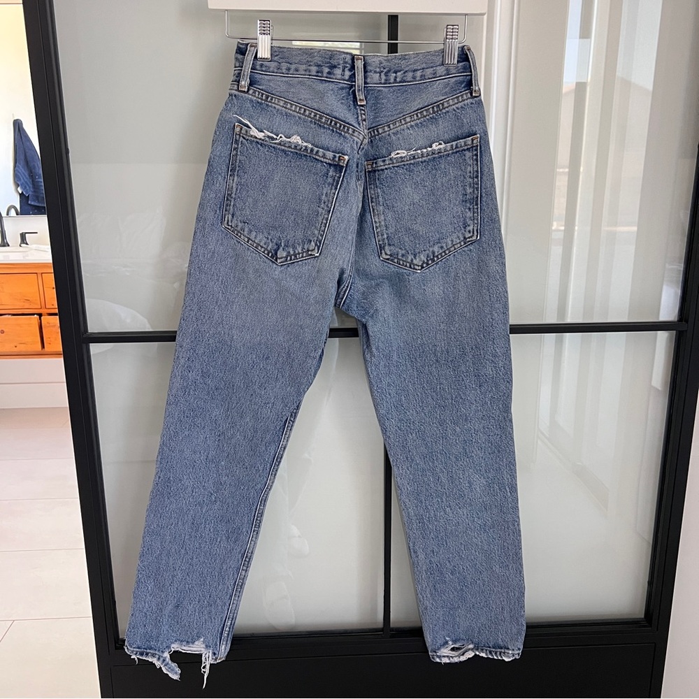 Agolde Riley Denim Jeans - Picture 4 of 7